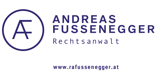Logo Rechtsanwalt Andreas Fussenegger LL.M.